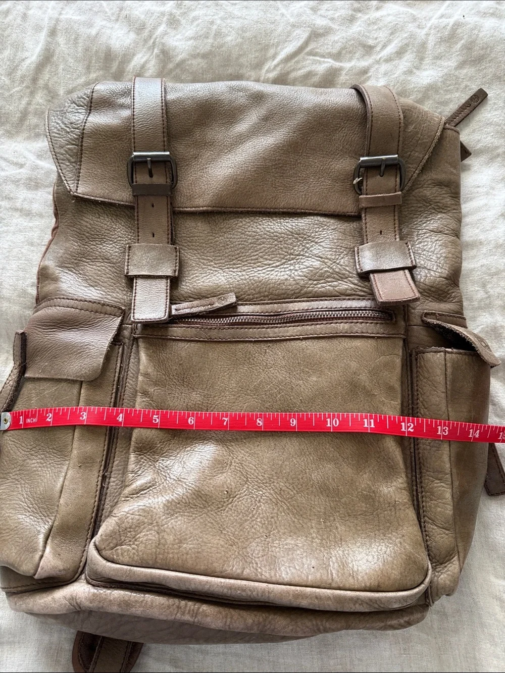Timberland leather backpack